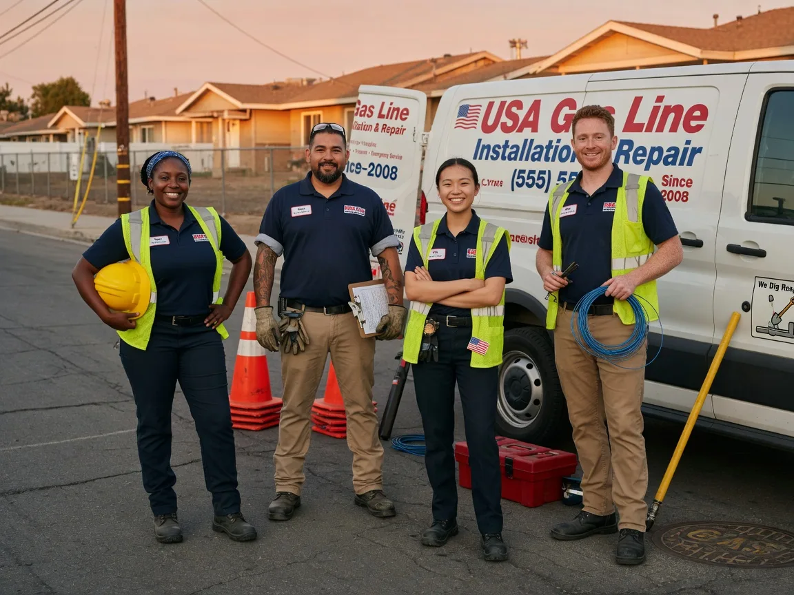 Gas Line Installation company in Shamrock, TX